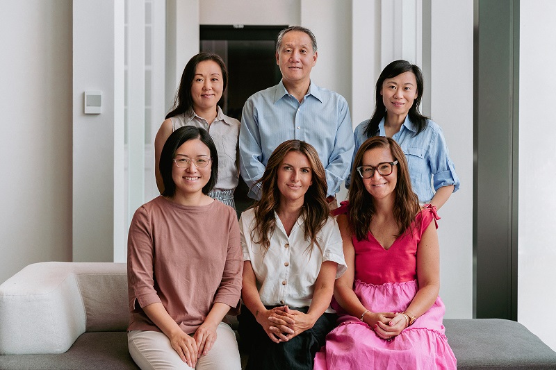 Image of the international team members